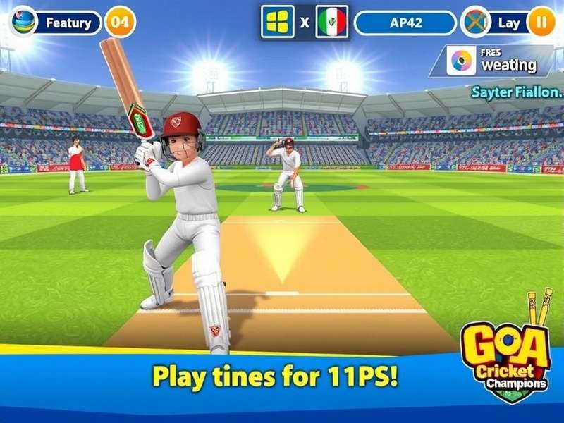 Goa Junior Cricket Champions fielding gameplay