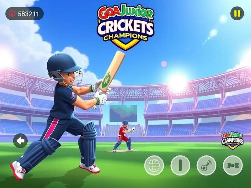 Goa Junior Cricket Champions gameplay screenshot